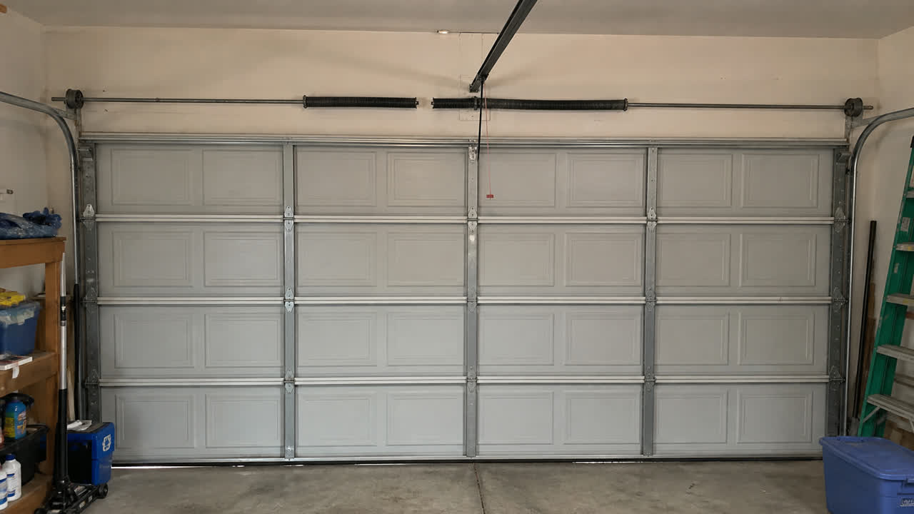 Synthetic garage door inspection evidence