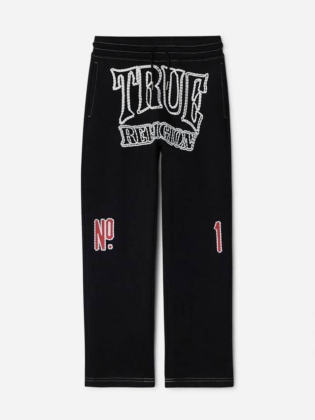 boys true 1 logo straight leg pant