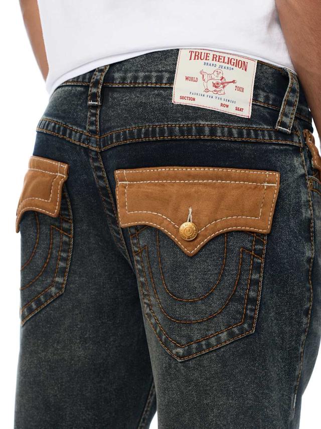billy big t ultrasuede flap bootcut jean 34"