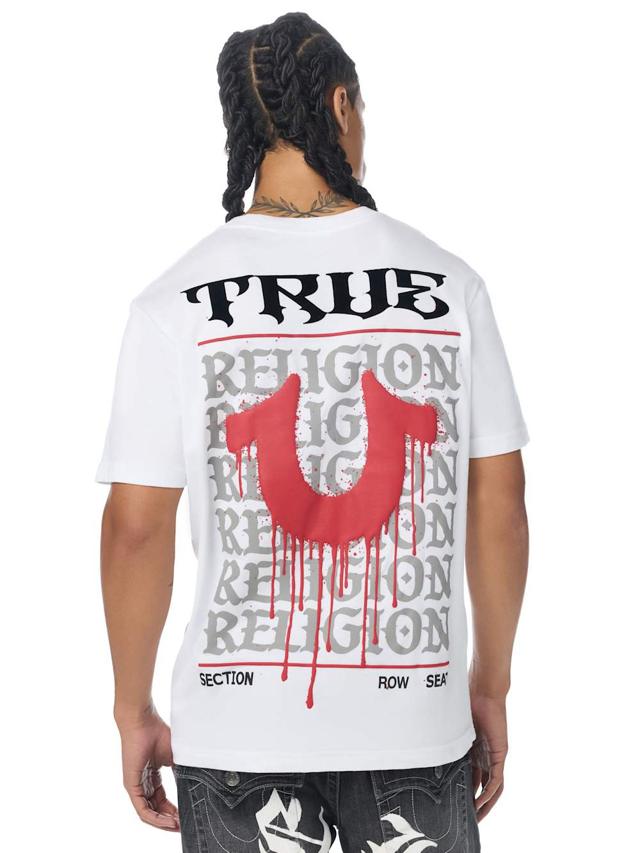 drippy horseshoe tee