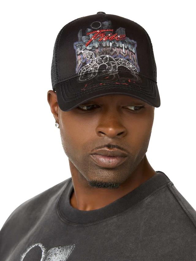 snake trucker hat