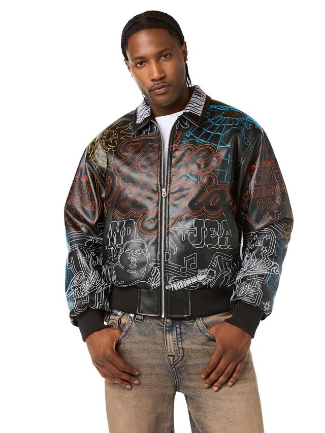 trophy retro bomber jacket