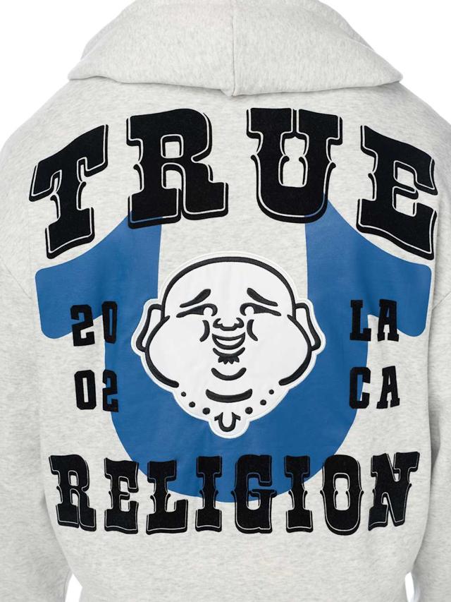 western boxy buddha hoodie